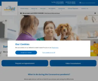 Summerhillvets.co.uk(Norfolk Vets in Fakenham) Screenshot