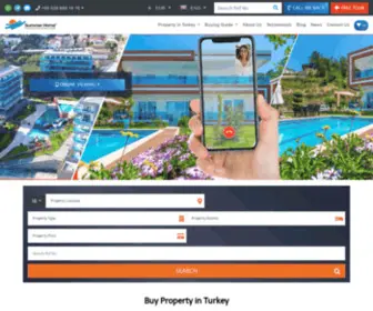 Summerhomes.com(Property Turkey) Screenshot