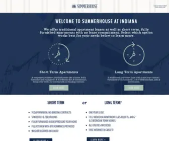 Summerhouseatindiana.com(SummerHouse at Indiana) Screenshot