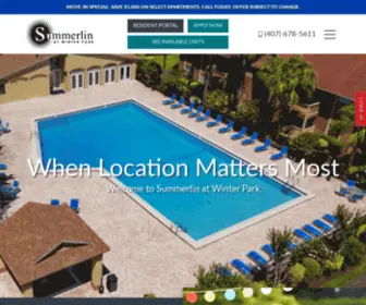 Summerlinatwinterpark.com(Winter Park) Screenshot