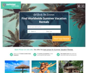 Summerrentals.io(Find Ideal Holiday & Vacation Rental Accommodation) Screenshot