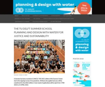 Summerschooltudelft.org(TU Delft Planning and Design for the Just City) Screenshot