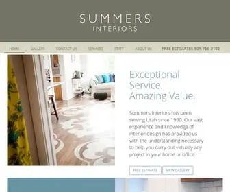 Summersinteriors.com(Summers Interiors) Screenshot