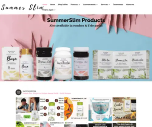 Summerslim.co.za(Summer Slim) Screenshot