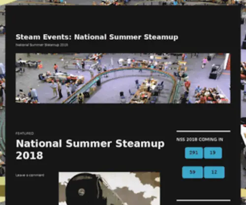 Summersteamup.com(National Summer Steamup 2013) Screenshot