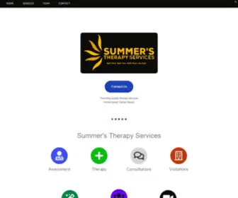 Summerstherapyservices.com(Summerstherapyservices) Screenshot