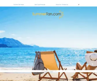 Summertan.com(Summer Tan Home) Screenshot