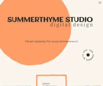 Summerthyme.design(Summerthyme Studio) Screenshot