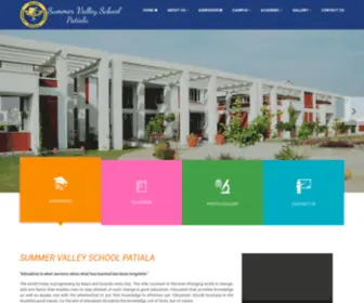 Summervalleyschoolpatiala.com(Summer Valley School Patiala) Screenshot