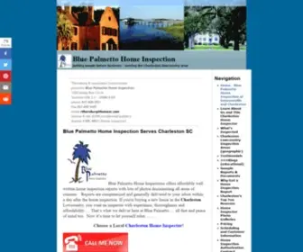 Summerville-Home-Inspector.com(Blue Palmetto Home Inspection) Screenshot