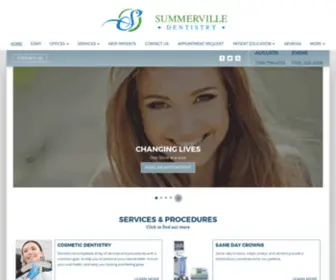 Summervilledentistry.com(Dentist In Evans) Screenshot