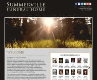 Summervillefh.com(Summerville Funeral Home) Screenshot