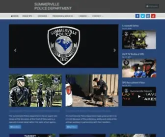 Summervillepolice.com(Summerville Police Department 843.871.2463) Screenshot