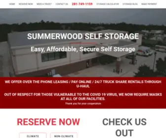 Summerwoodselfstorage.com(Summerwood Self Storage) Screenshot