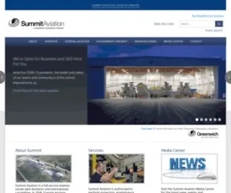 Summit-Aviation.com(Summit Aviation) Screenshot