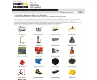 Summit-Equipment-Outlet.com(Summit Equipment) Screenshot