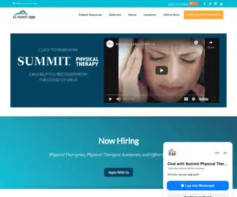 Summit-Therapy.com(Summit Physical Therapy) Screenshot