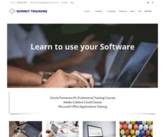 Summit-Train.com(Primavera P6 Professional Training Courses) Screenshot