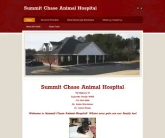 Summitchaseanimalhospital.net( Summit Chase Animal Hospital) Screenshot