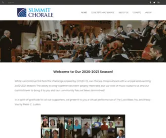 Summitchorale.org(Summit Chorale) Screenshot