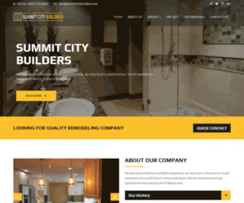 Summitcitybuilders.com(Summitcitybuilders) Screenshot