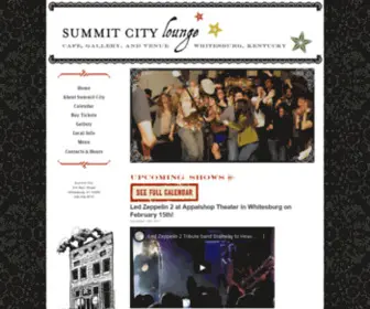 Summitcitylounge.com(1Summit City Coffee Co) Screenshot