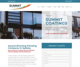 Summitcoatings.com.au(Summit Coatings) Screenshot