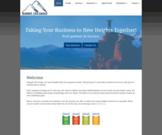 SummitcPa-Group.com(Summit CPA Group LLC) Screenshot