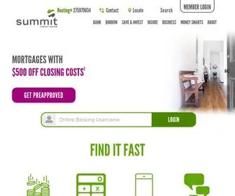 Summitcreditunion.com(Summit Credit Union) Screenshot