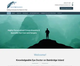 Summiteyeconsultants.com(Ophthalmology Clinic) Screenshot