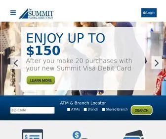 Summitfcu.org(The Summit Federal Credit Union in NY) Screenshot
