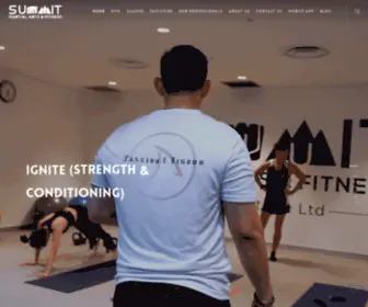 Summitfitness.sg(Martial Arts & Fitness) Screenshot