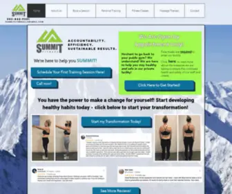 Summitfitnessllc.com(Personal Training) Screenshot