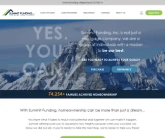 Summitfunding.net(Summit Funding) Screenshot