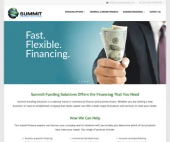 Summitfundingsolutions.com(Summit Funding Solutions) Screenshot