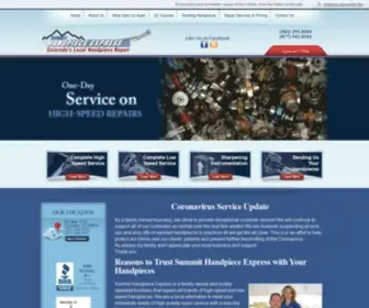 Summithandpieceexpress.com(Summit Handpiece Express) Screenshot