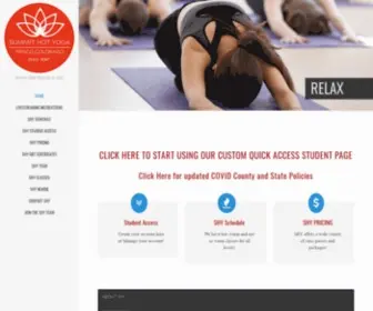 Summithotyoga.com(Summit Hot Yoga) Screenshot