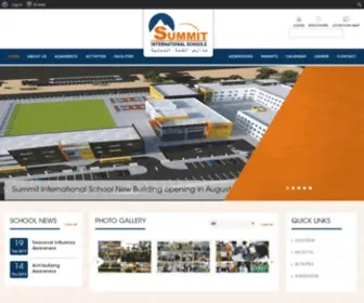 Summitinternationalschool.com(Summit International School Abu Dhabi) Screenshot