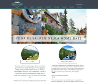 Summitlakelodge.com(Hotel Alaska) Screenshot