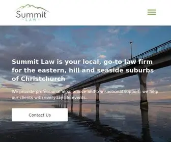 Summitlaw.co.nz(Summit Law) Screenshot