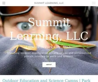 Summitlearningllc.com(Providing outdoor education/experiential science camps) Screenshot