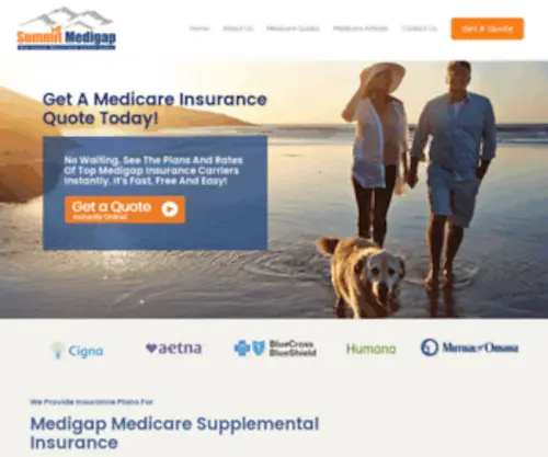 Summitmedigap.com(Summit Medigap Medicare Supplement Insurance Plans) Screenshot