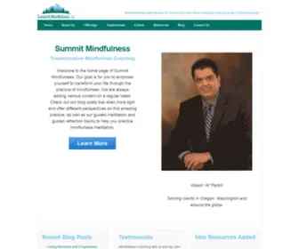Summitmindfulness.com(Summit Mindfulness) Screenshot