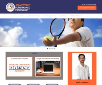 Summitperformancepsych.com(Sport and Performance Psychology in the Gold Coast) Screenshot