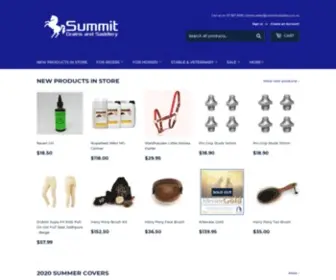 Summitsaddlery.co.nz(Summit Grains and Saddlery) Screenshot
