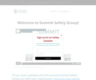 Summitsafetygroup.com(Summit Safety Group) Screenshot