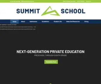 Summitschoolaz.org(Summit School) Screenshot