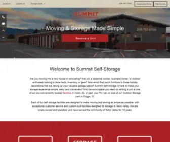 Summitself-Storage.com(Summit Self) Screenshot