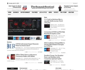 Summitsentinel.com(The Summit Sentinel) Screenshot