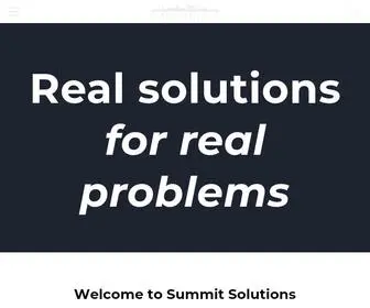 Summitsolutionsconsulting.com(Summit Solutions) Screenshot